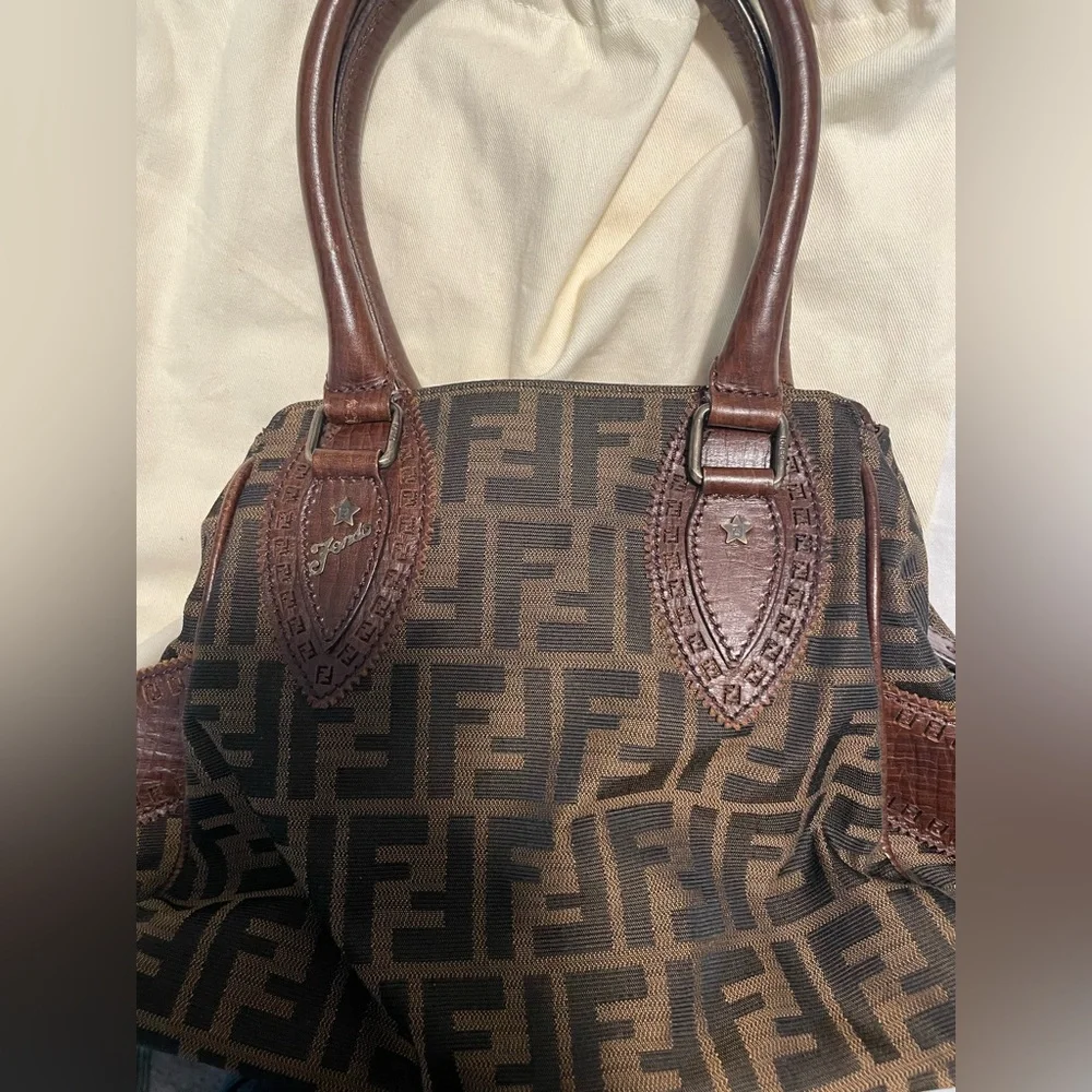 FENDI Zucca FF Du Jour Tote